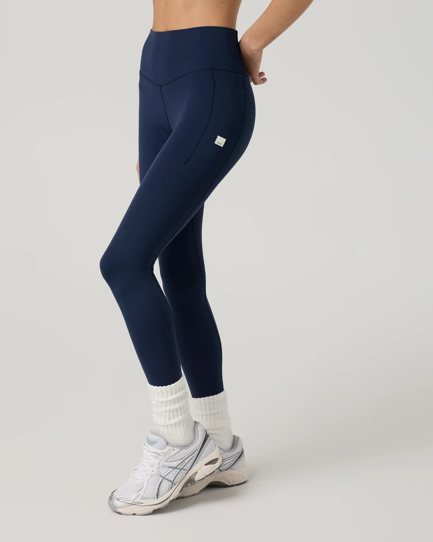 Vuori "AllTheForm Pocket Legging" Womens - Blue Coast