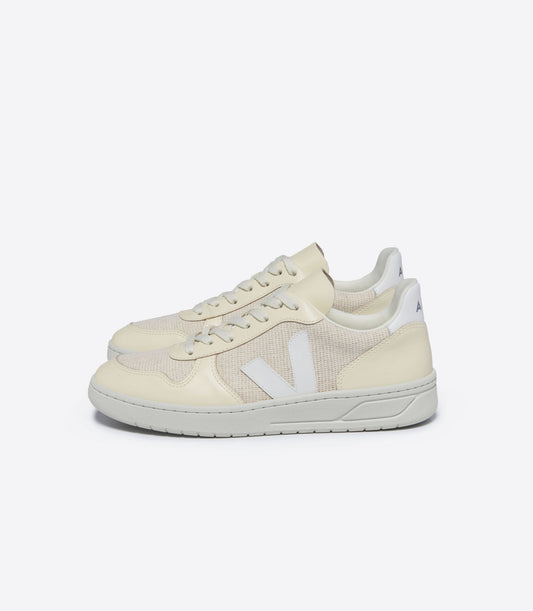 Veja "V-10 J-Mesh" W - Jute / White / Multicolor