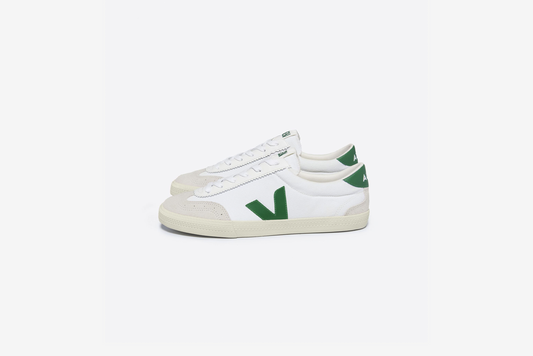 Veja "Volley CANVAS"  M - White / Emeraude