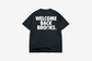 Manor "Welcome Back Brooks" T-Shirt Mens - Vintage Black / White