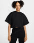 Nike Sportswear Tech Fleece "Oversized SS Cropped Top" W - Black