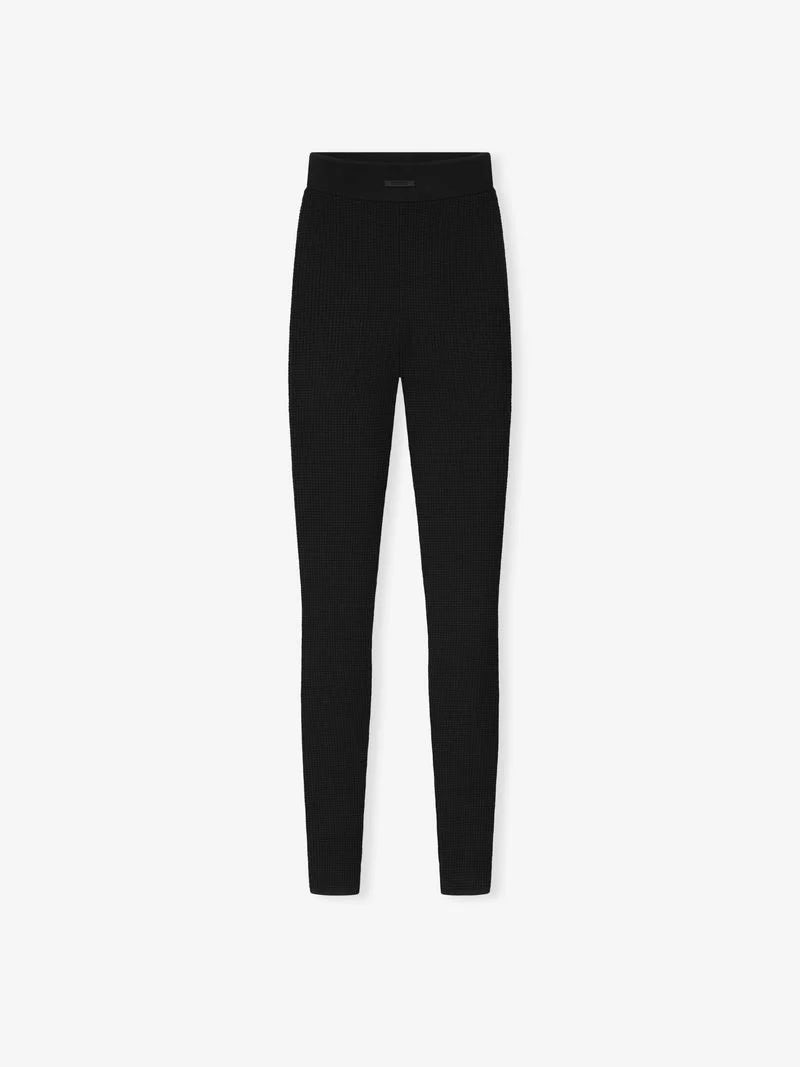 Fear of God Essentials "Waffle Leggings" W - Vintage Black