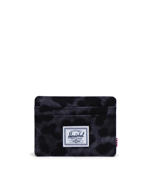 Herschel "Charlie Cardholder Wallet" - Digi Leopard Black