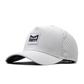 Melin "Odyssey Stacked Hydro" Snapback Hat - White (Small)