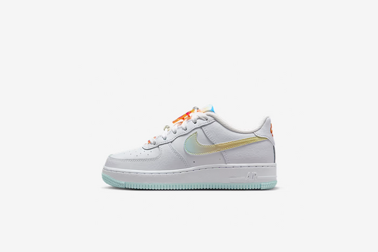 Nike "Air Force 1 LV8" GS - White / Multi Color White
