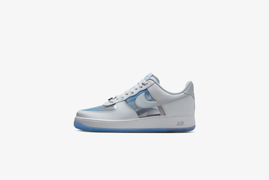 Nike "Air Force 1 Retro QS"  M - White / Pure Platinum