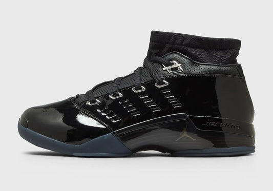 Air Jordan "17 Low SP" Mens - Black / Black / Metallic Silver