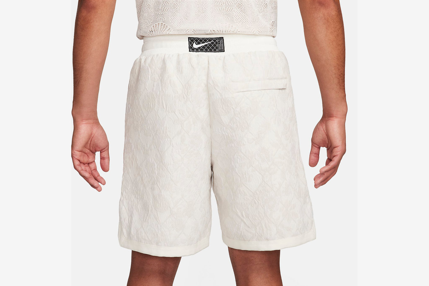 Nike "Repel 8" Basketball" Short  M - White / Grey