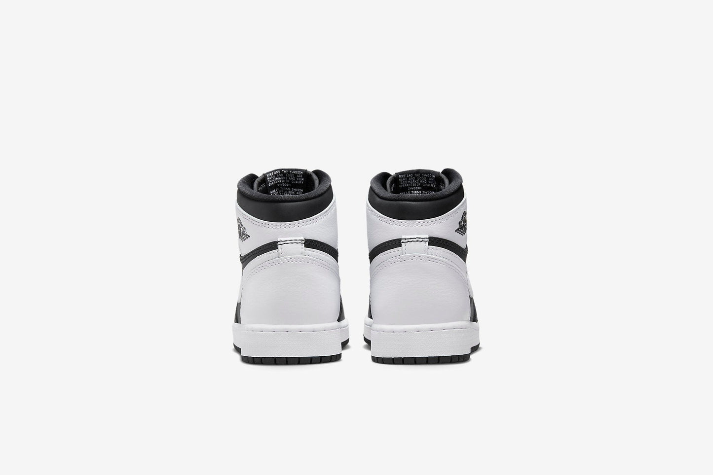 Air Jordan "Retro 1 High OG" GS - Black / White