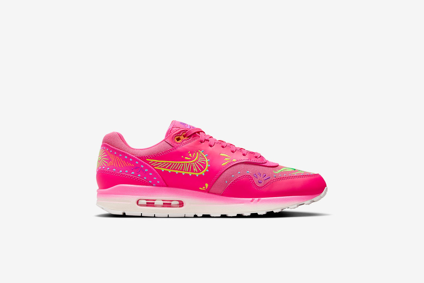 Nike "Air Max 1 PRM" M - Hyper Pink / Sail - Opti Yellow