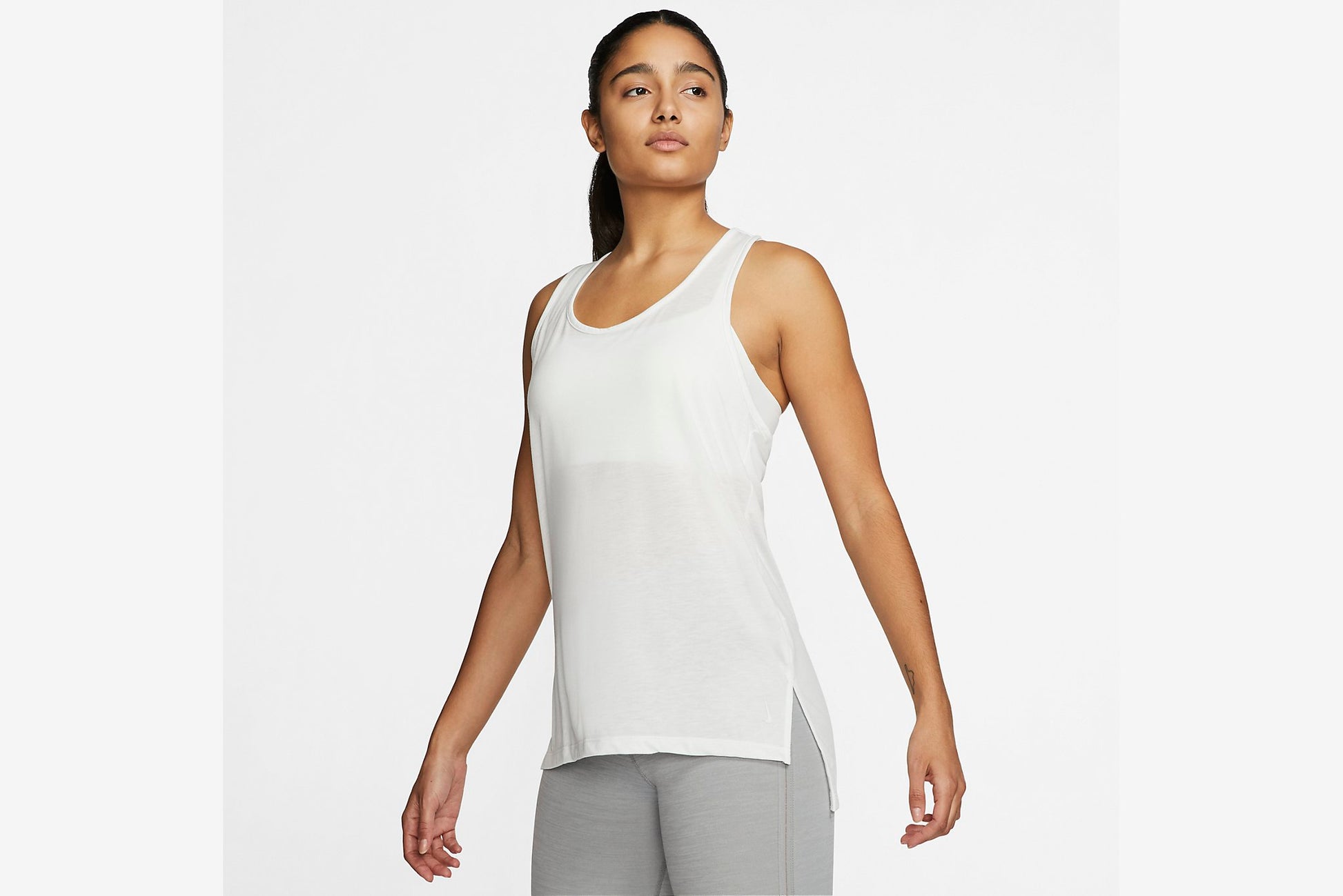 Nike Nike Yoga Layer Tank W - White / White – Manor.