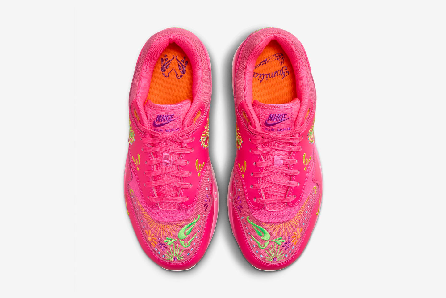 Nike "Air Max 1 PRM" M - Hyper Pink / Sail - Opti Yellow