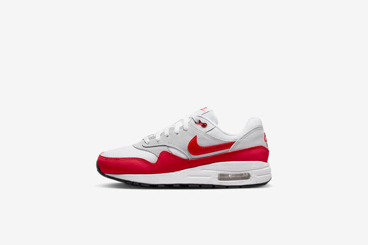 Nike "Air Max 1" GS - Neutral Grey / University Red