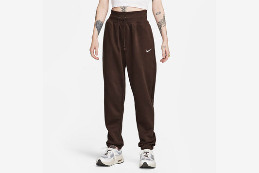 Nike "Sportswear Phoenix Fleece High-Waisted Oversized Sweatpants " W -Baroque Brown/Sail