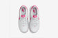 Nike "Air Force 1" GS - White/ Laser Fuchsia
