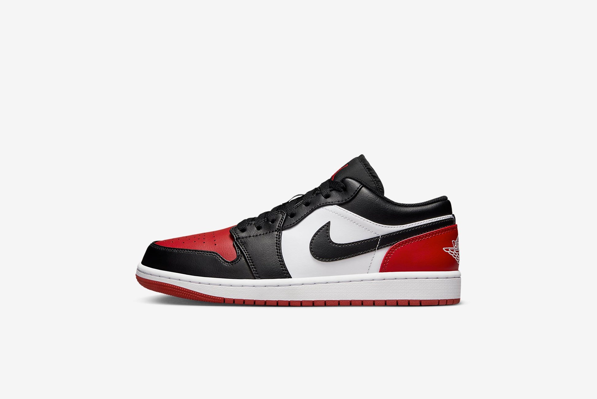 air jordan 1 red white black