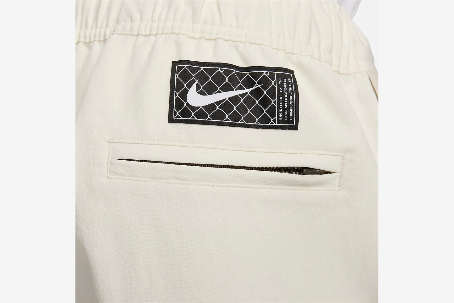 Nike "Tear-Away Basketball Pants" M - White / Grey (Devin Booker Indoor/Outdoor Hoops)