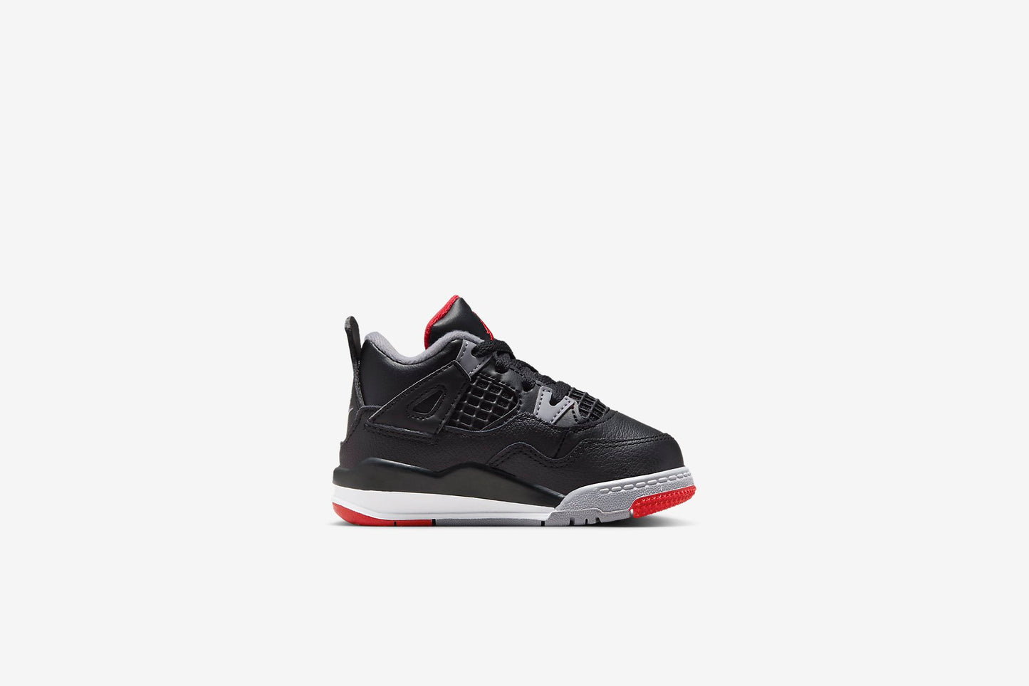 Air Jordan "4 Retro" TD - Black / Fire Red/ Cement Grey