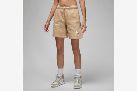 Jordan "Artist Series by Parker Duncan Fleece Short" W - Desert