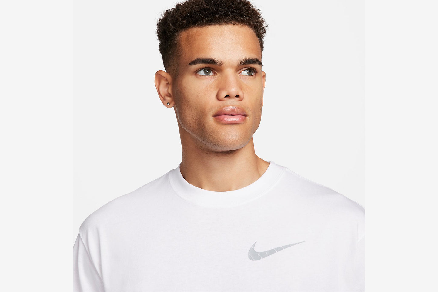 Nike "Max90 Basketball T-shirt"  M - White / Grey (Devin Booker Indoor/Outdoor Hoops)