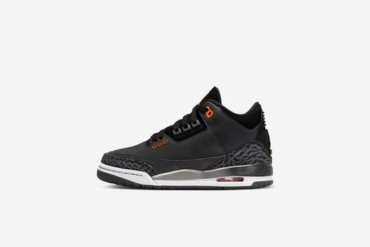 Air Jordan "Retro 3" GS - Night Stadium / Total Orange (Fear)