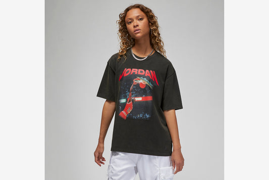 Jordan "(Her)itage Graphic Tee" W - Black