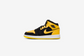 Air Jordan "1 Mid SE" GS - Black / Varsity Maize / White
