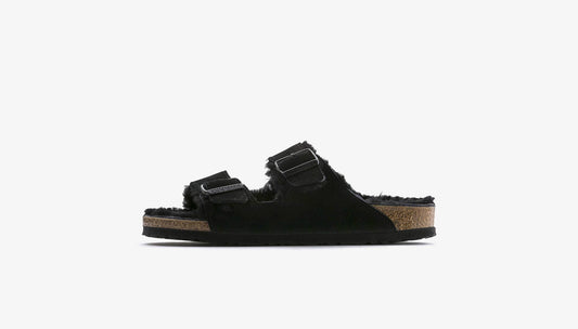 Birkenstock "Arizona Fur" M - Black