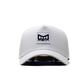Melin "Odyssey Stacked Hydro" Snapback Hat - White (Small)