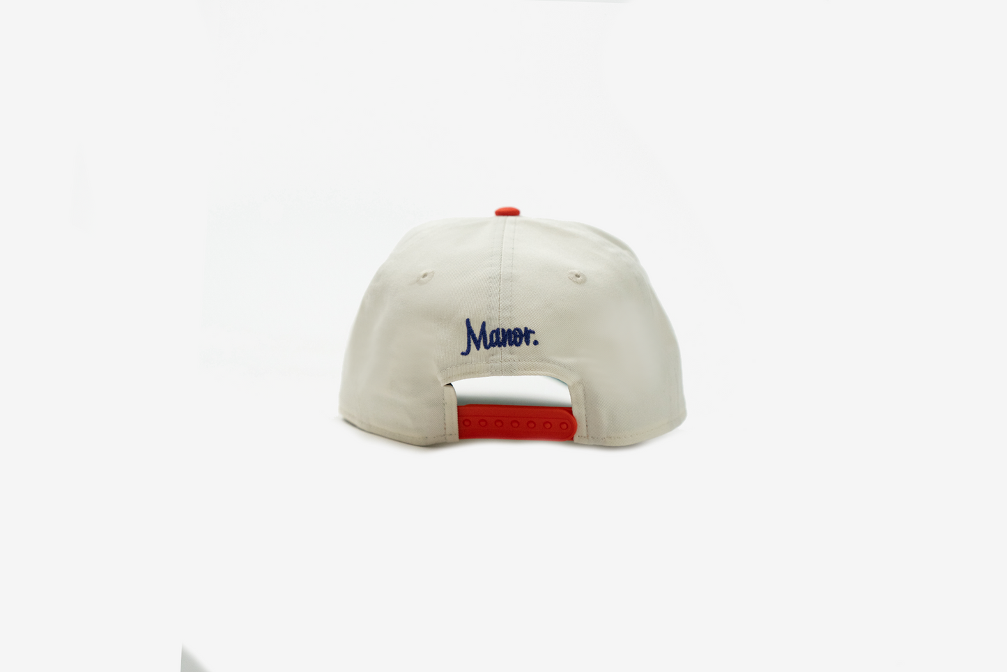Manor x New Era "Hangtime" 19TWENTY Snapback - Sail / Orange / Purple