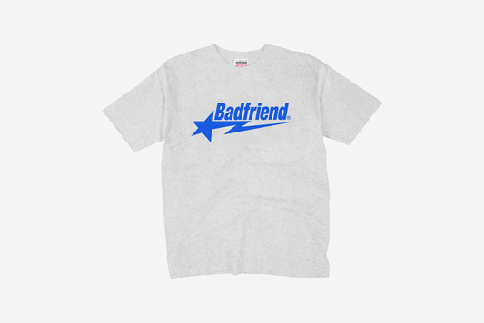 Badfriend "Star Logo S/S Tee" M - Heather Grey
