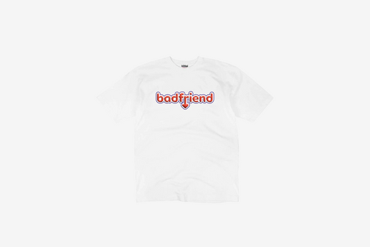 Badfriend "Unique Logo S/S Tee" M - White