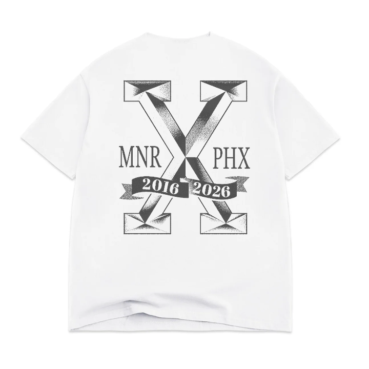 Manor "Big X The T-Shirt" Mens - Off White