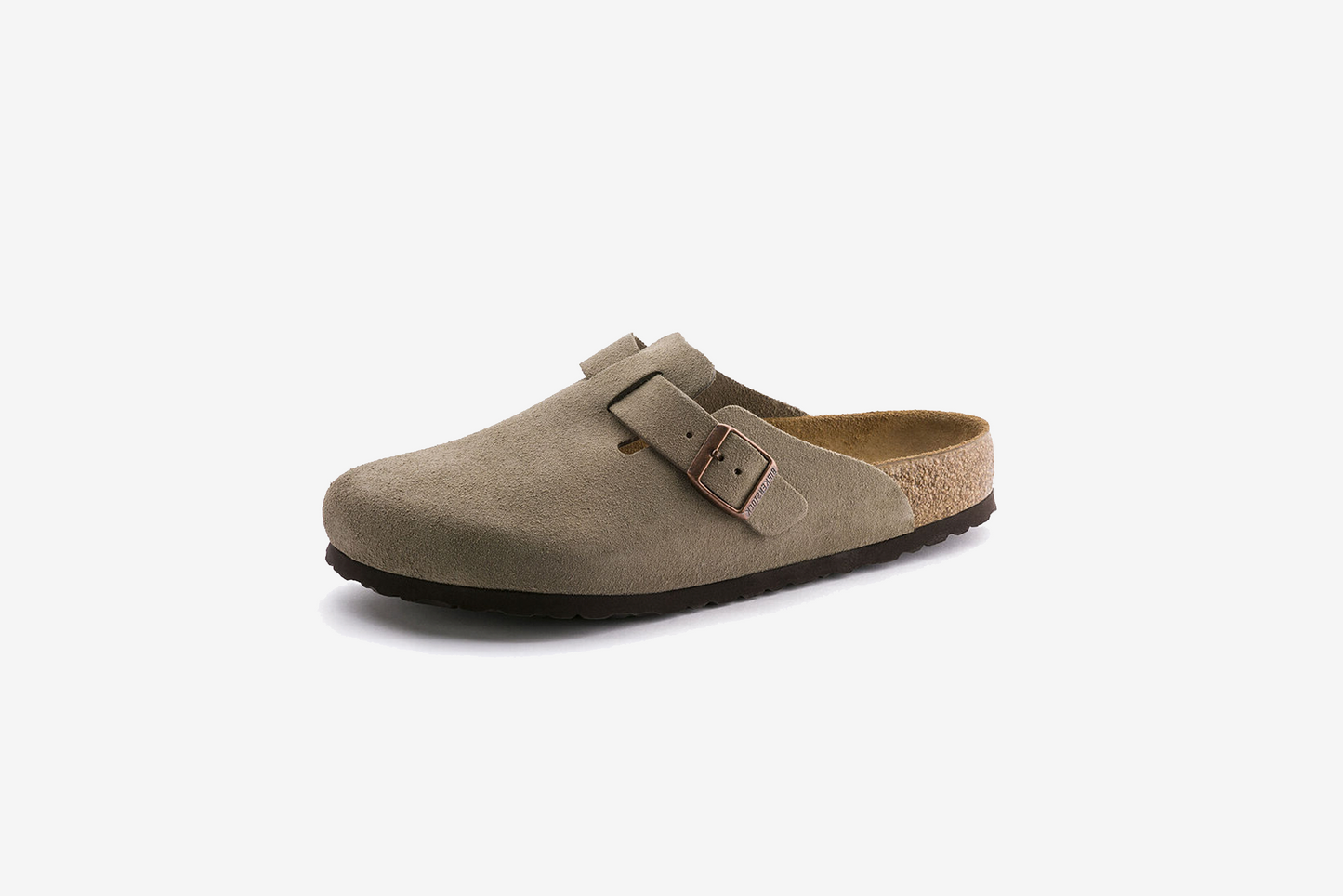 Birkenstock "Boston BS" W -  Taupe (Narrow Fit)