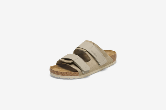 Birkenstock "Uji" M - Taupe (Nubuck / Suede Leather)