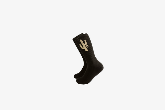 Manor "Hang Time Sock" - Black / Tan