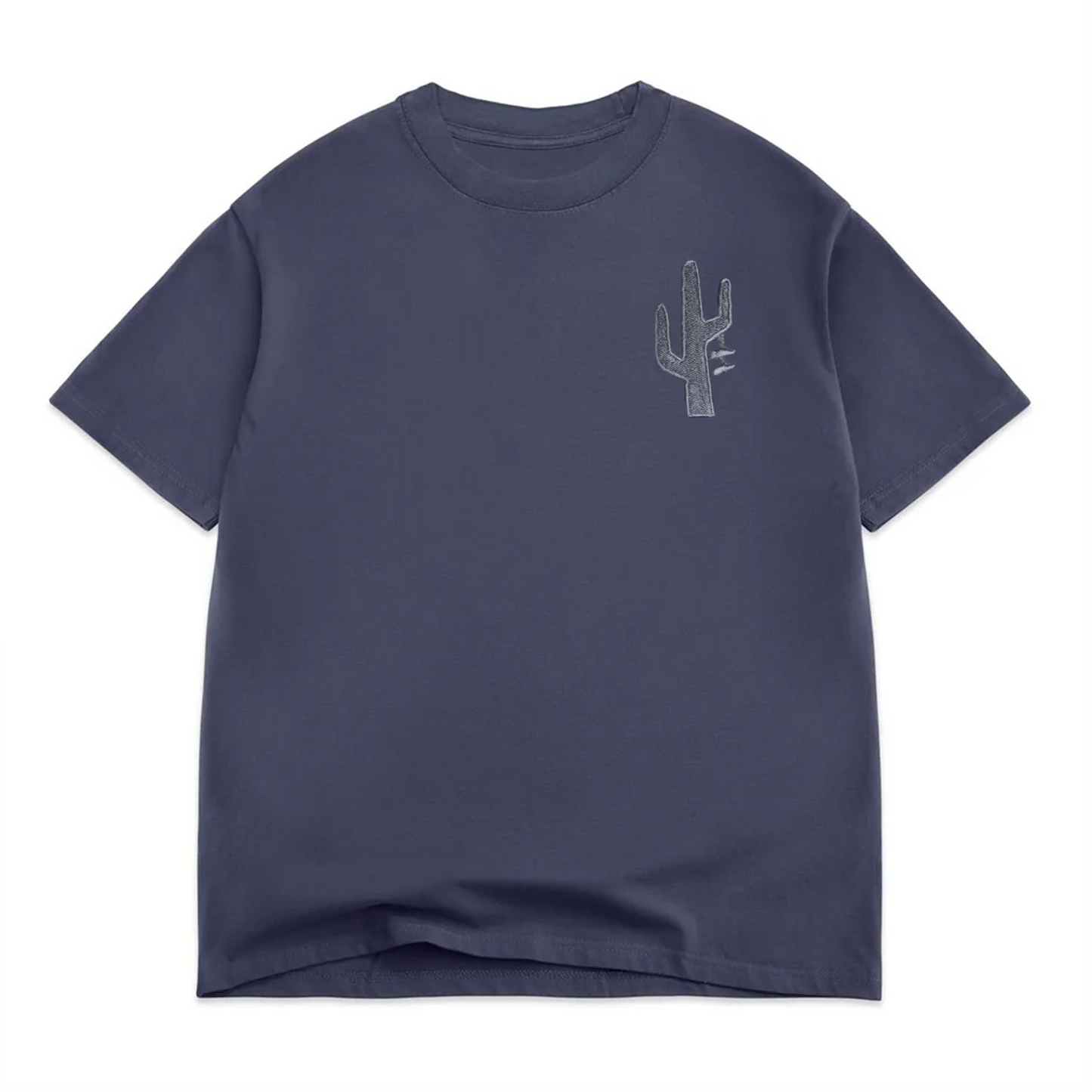 Manor "Hangtime Embroidered T-Shirt" Mens - Vintage Blue