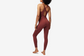 Spiritual Gangster "Flaunt Dream Tech Bodysuit" W - Washed Burgundy