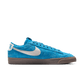 Nike "Blazer Low Book Chevy QS" M - Surf Blue / Sail / Gum Dark Brown