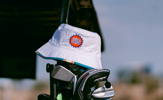 Mitchell & Ness x Manor "Suns Game Day Bucket Hat" M - Pattern / White