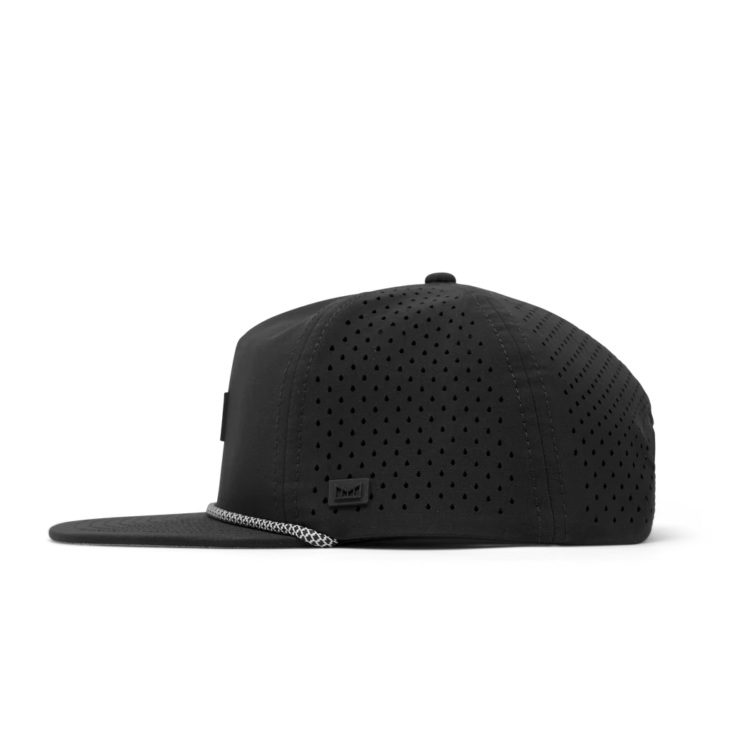 Melin "Coronado Brick Hydro" Snapback Hat - Black (Classic)
