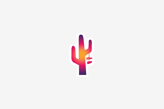 Manor Hangtime Sticker - Sunset