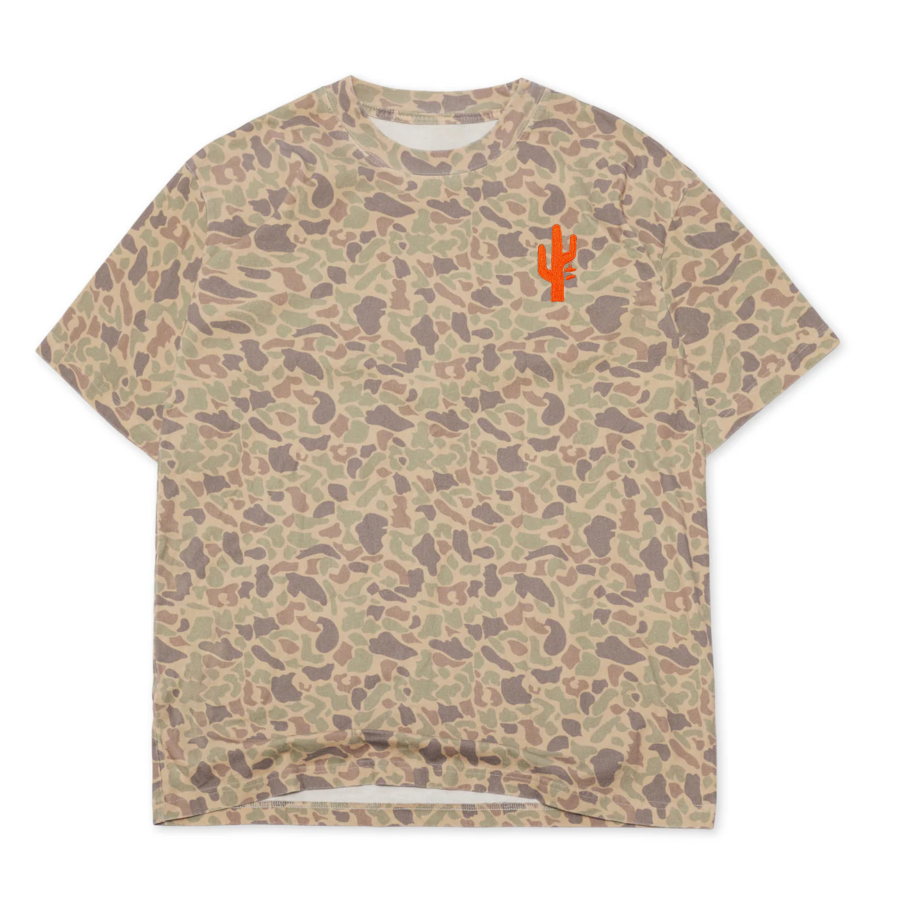 Manor "Hangtime Embroidered T-Shirt" Mens - Duck Camo