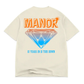 Manor "10 Years In Hangtime T-Shirt" Mens - White Cap Cream