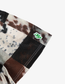 Manor "Cow Hide Mesh Short " Mens - Cow Print / Bovine