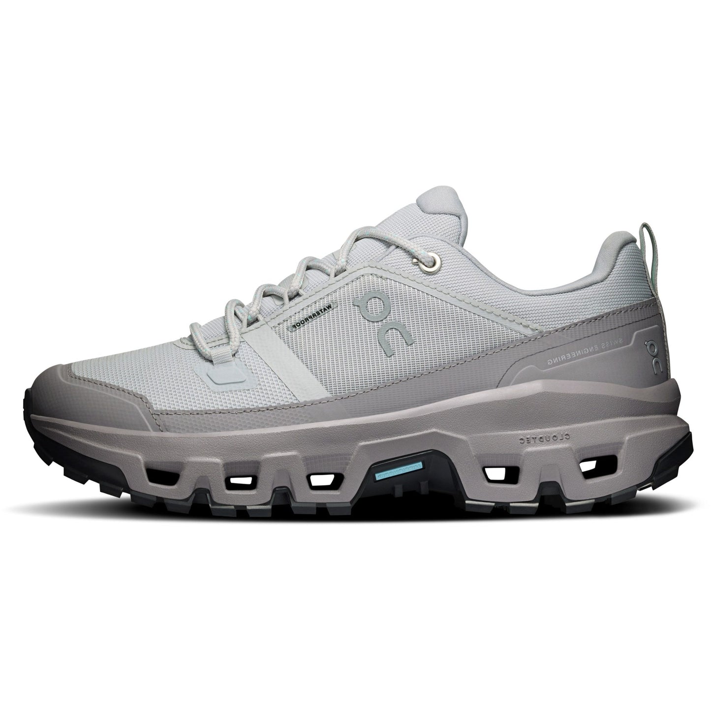 On "Cloudrock Low WP" Mens - Glacier / Rock