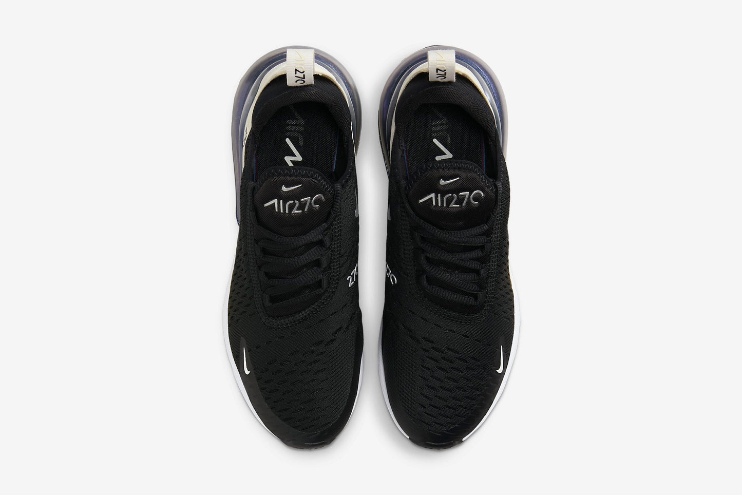 Nike "Air Max 270" W - Black / Metallic Silver / Phantom
