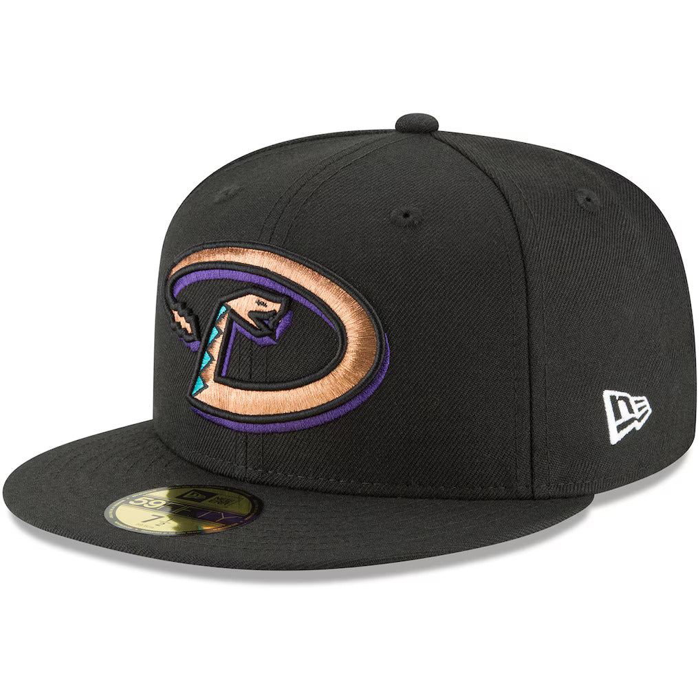 New Era "Arizona Diamondbacks Cooperstown" 59FIFTY Fitted - Black