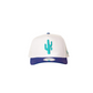 Manor x New Era "Hang Time" 9FIFTY A-Frame Snapback - White / Purple / Teal