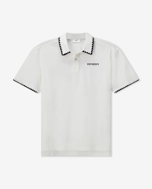 Devereux Golf "Medellin Polo" Mens - White